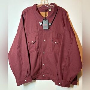 NWT Levi’s Western Burgundy Jacket